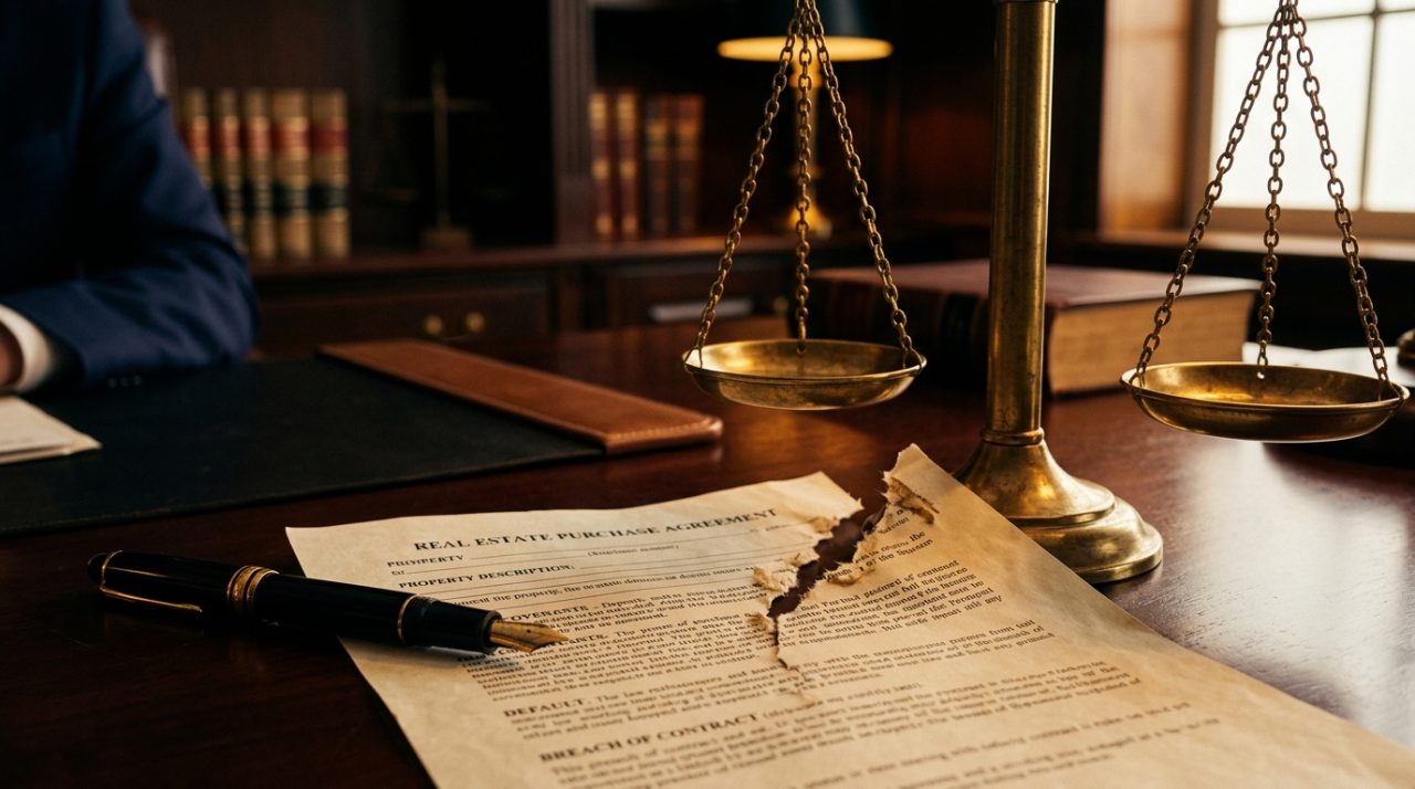 Incumplimiento de contrato de compraventa inmobiliaria: asesoría legal